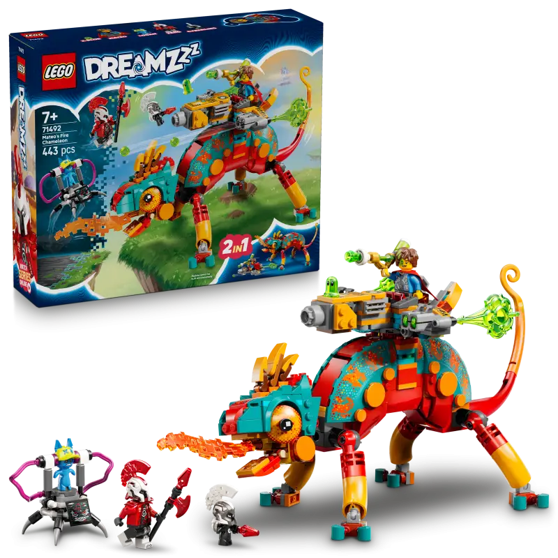 LEGO Mateo's Vuurkameleon 71492 Dreamzzz