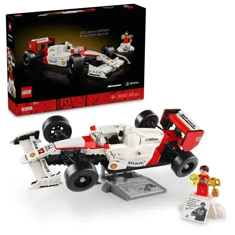 LEGO McLaren MP4/4 en Ayrton Senna 10330 Icons