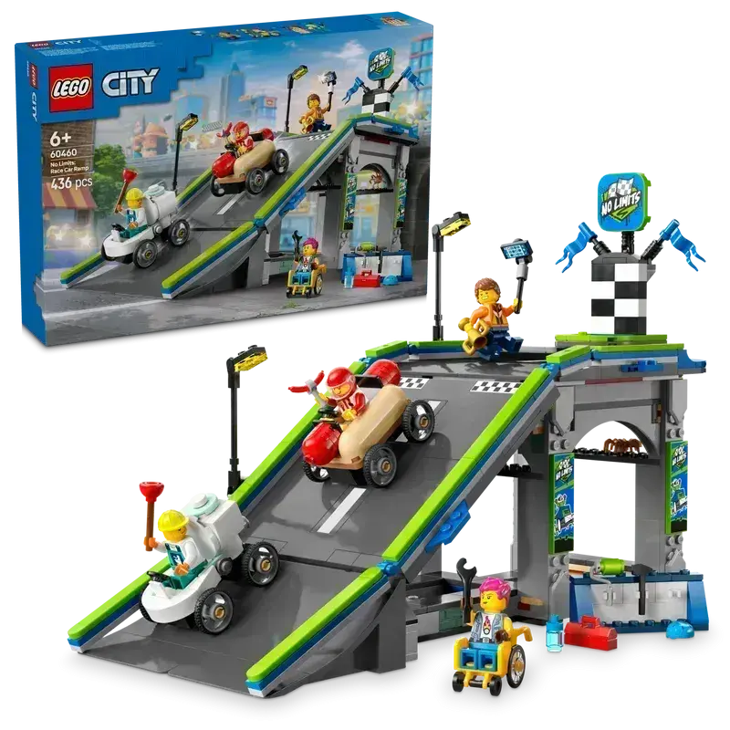 LEGO Snelle Schans voor raceauto's 60460 City
