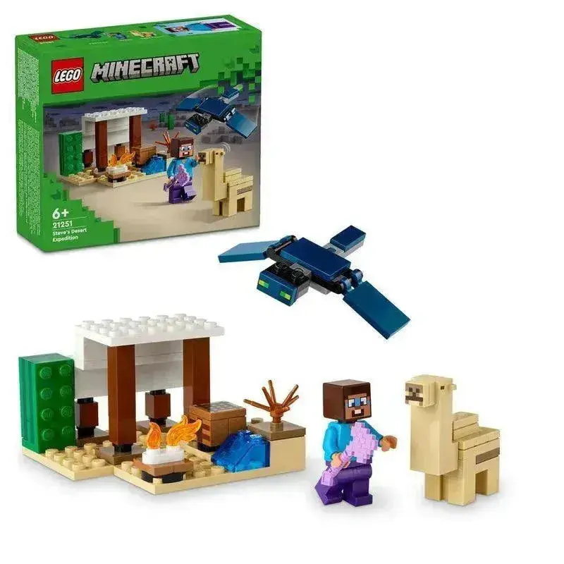 LEGO Steve's Woestijn avontuur 21251 Minecraft