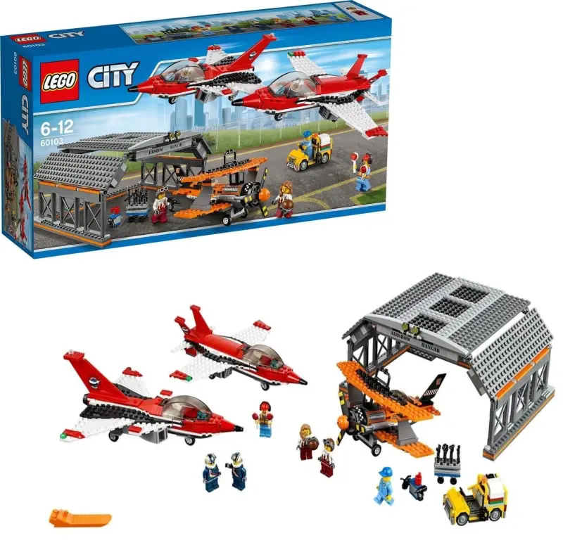 LEGO Vliegveld Luchtacrobatiek show 60103 City