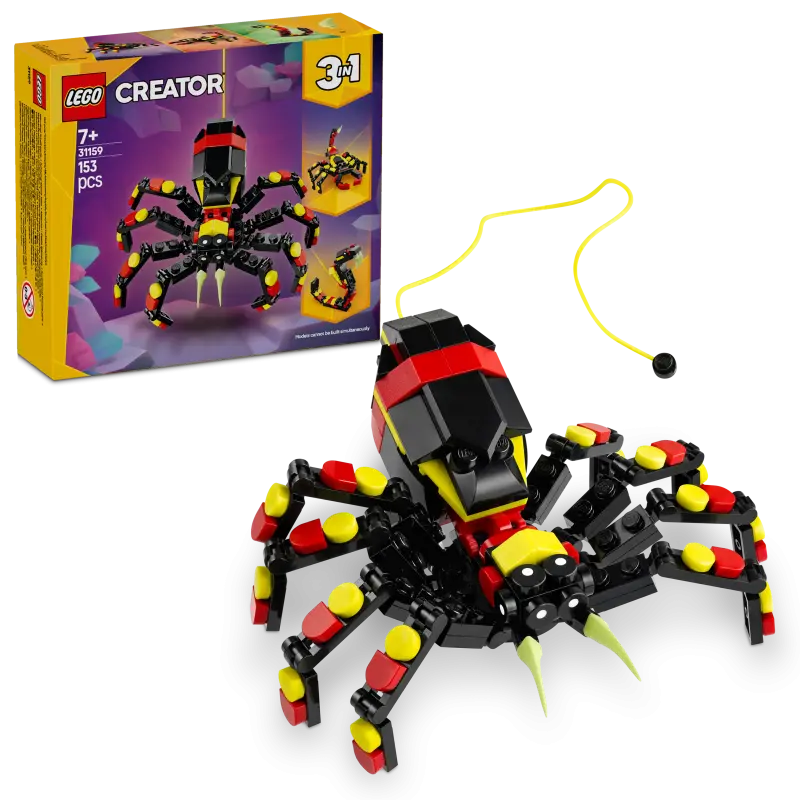 LEGO Wilde dieren: Spannende Spin 31159 Creator 3-in-1